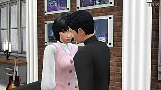 my horny girlfriend craves being a pornstar in sims 4