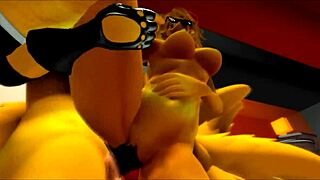 Roxy Foxy In Cartoon Anime Adventure