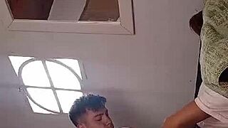 Crazy things happening on the couch with amateurs