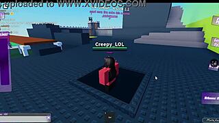Cartoon Monster Action in Roblox Condo 1 Cumbat Fun