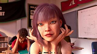 watching my teachers big ass in class 3d hentai