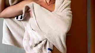 alineflavio drops a steamy homemade clip on may 23, 2024, with hairy blonde milf action