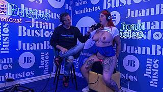 Andrea pardo feels intense emotions cumming 5 times on sex machine with vibrator