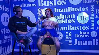 Andrea pardo feels intense emotions cumming 5 times on sex machine with vibrator