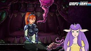 Starcraft II Slutcraft Redhead Strips for Sperm Heat