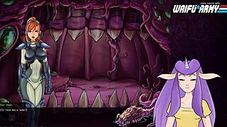 Starcraft II Slutcraft Redhead Strips for Sperm Heat