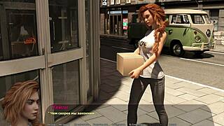 Complete Gameplay Haley's Story Part 1 With Ebony Bodybuilder Bathing In Underwear!