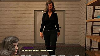 Complete Gameplay Haley's Story Part 1 With Ebony Bodybuilder Bathing In Underwear!