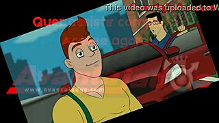 Gay College Boys Get Down with Dirty Action in Animation