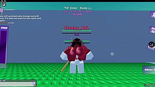 Cartoon Monster Action in Roblox Condo 1 Cumbat Fun