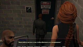 Complete Gameplay Haley's Story Part 1 With Ebony Bodybuilder Bathing In Underwear!