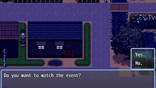 Nympho girl enjoys public thigh fun