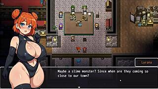 lost lagoon harem hentai game ep 1 cute naked fairy stuck in the prison key hole.