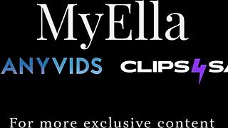 Cum Explodes Against My Pantyhose Pussy in Bold Facial