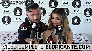 Veve valencia strips off her underwear in the spicy room for a passionate encounter