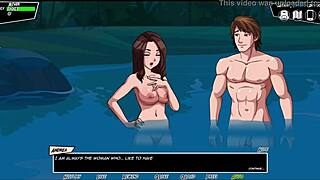 andrea sweet gets her italian pussy fucked in paradise game