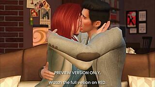 Intensely Fucking Your Godmother in 3D Hentai Preview with Naughty Anime Action