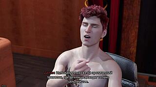 Full Gameplay of Freshwomen Part 4 with Sexy Anime 3some in Public.