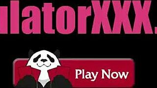 Bride Goes Wild with Cowgirl Riding in 3D Simulator