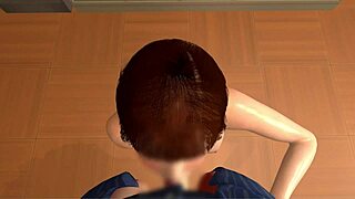 i get a blowjob from my cousin sister after school in the classroom