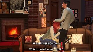 Intensely Fucking Your Godmother in 3D Hentai Preview with Naughty Anime Action