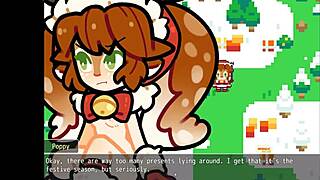 Попи покрита със сперма