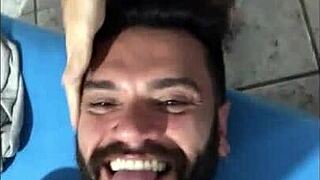 Me And My Boy Engage In Bareback Fun With Monster Cocks.