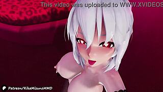 Sexy Yowane Haku MMD R-18 Dance Stuns Viewers