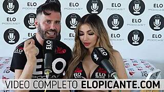 Veve valencia strips off her underwear in the spicy room for a passionate encounter