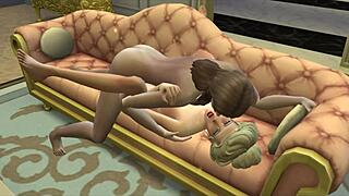 Judith Ward Engages in Detailed Sexual Encounter with Sexy Woman in 3D Anime Game