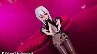 Sexy Yowane Haku MMD R-18 Dance Stuns Viewers