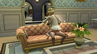 Judith Ward Engages in Detailed Sexual Encounter with Sexy Woman in 3D Anime Game