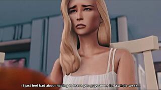 Step education turns into raw twink action at wedding