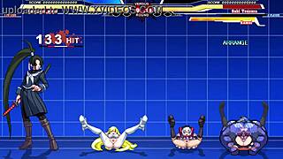 kuromaru takes on arcana heart in an epic battle.