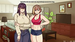 Amy Discovers Her Unique Roommate in Steamy Shower