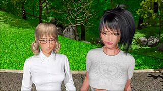 Ripples 3D Cartoon Gameplay with Big Tits - Part 4