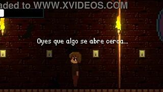 i'm playing drain mansion 2 anime hentai game