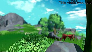 Outride Her: Genshin Impact Amber and Aether in Animated Cosplay