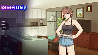 एमी अपने यूनिक रूममेट को स्टीमी शावर में खोजती है