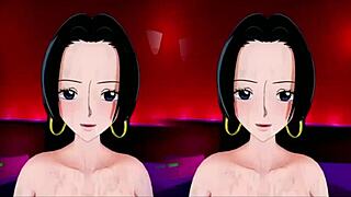 vr boa hancock cheats on luffy in a motel room