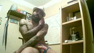 Feeling the passion while fucking the delicious gay stud