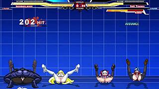 kuromaru takes on arcana heart in an epic battle.