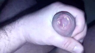 18 Cumshots Compilation with Uncut Cock in Solo Action