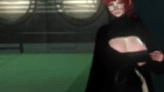 White slut sucks hard in SecondLife anime close-up action