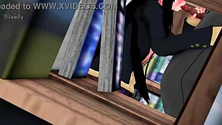 netorare akiba unfolds with 3d cartoon fingering, oral, blowjob, creampie, and masturbation in anime hentai.