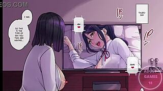 Girlfriend's mom is sex friend. 😏