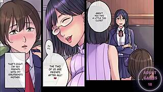 Girlfriend's mom is sex friend. 😏