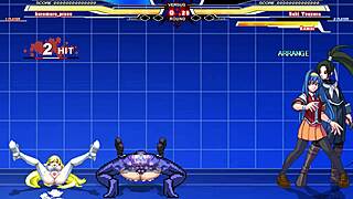 kuromaru takes on arcana heart in an epic battle.