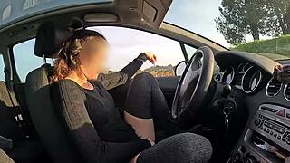 Convince a stranger to touch my wet pussy on a walk