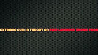 Nerdy dominatrix in knee high leather heels gets balls deep punishing throatpie.